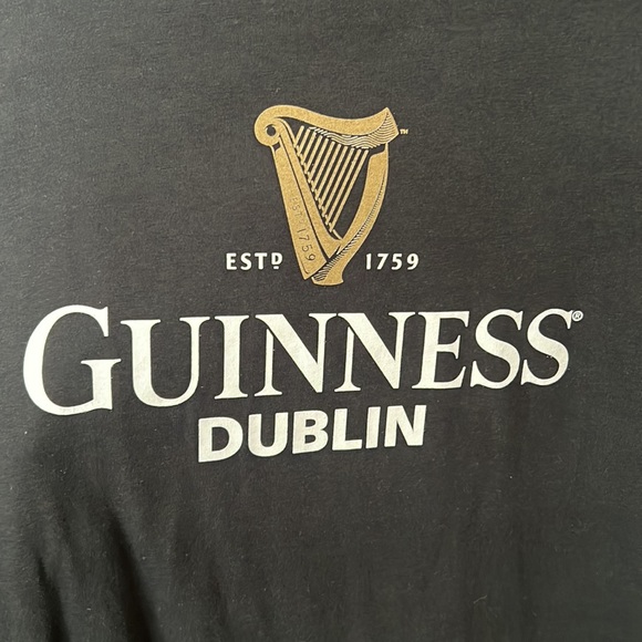 Authentic Guinness t shirt from Dublin Ireland - Picture 3 of 3
